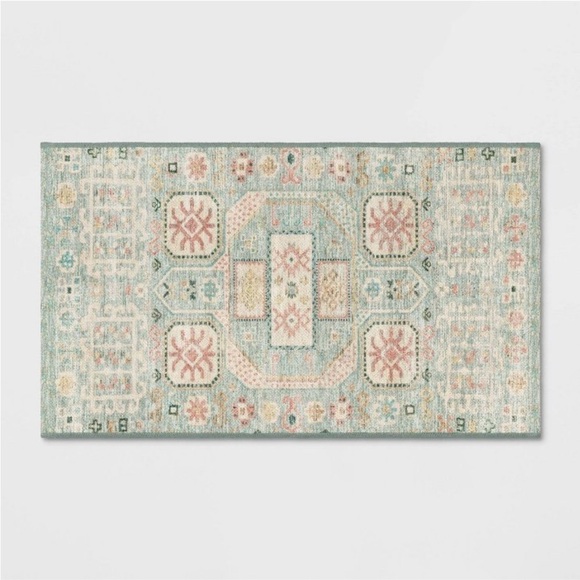 2'3"×3'9" Saltwash Accent Rug from Threshold™ Accent Rug Blue - Threshold NWT - Picture 1 of 4